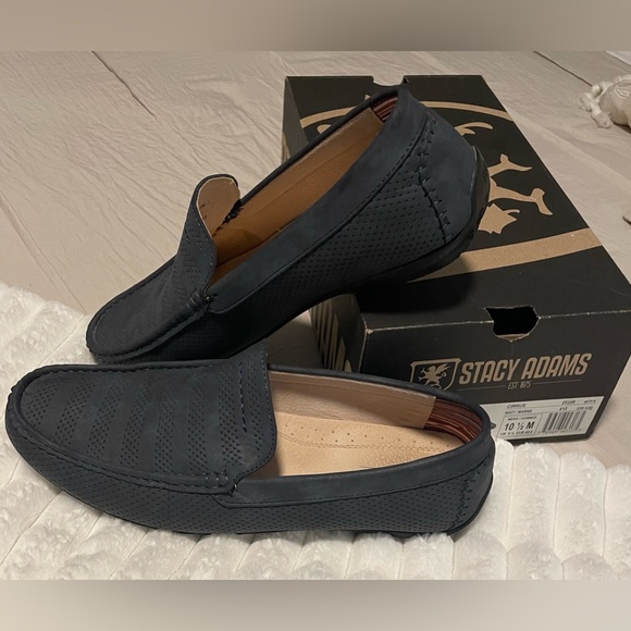 New - Stacy Adams Cirrus Slip-On Loafers – Stylish and Comfortable - 10.5 (11) - Picture 2 of 3